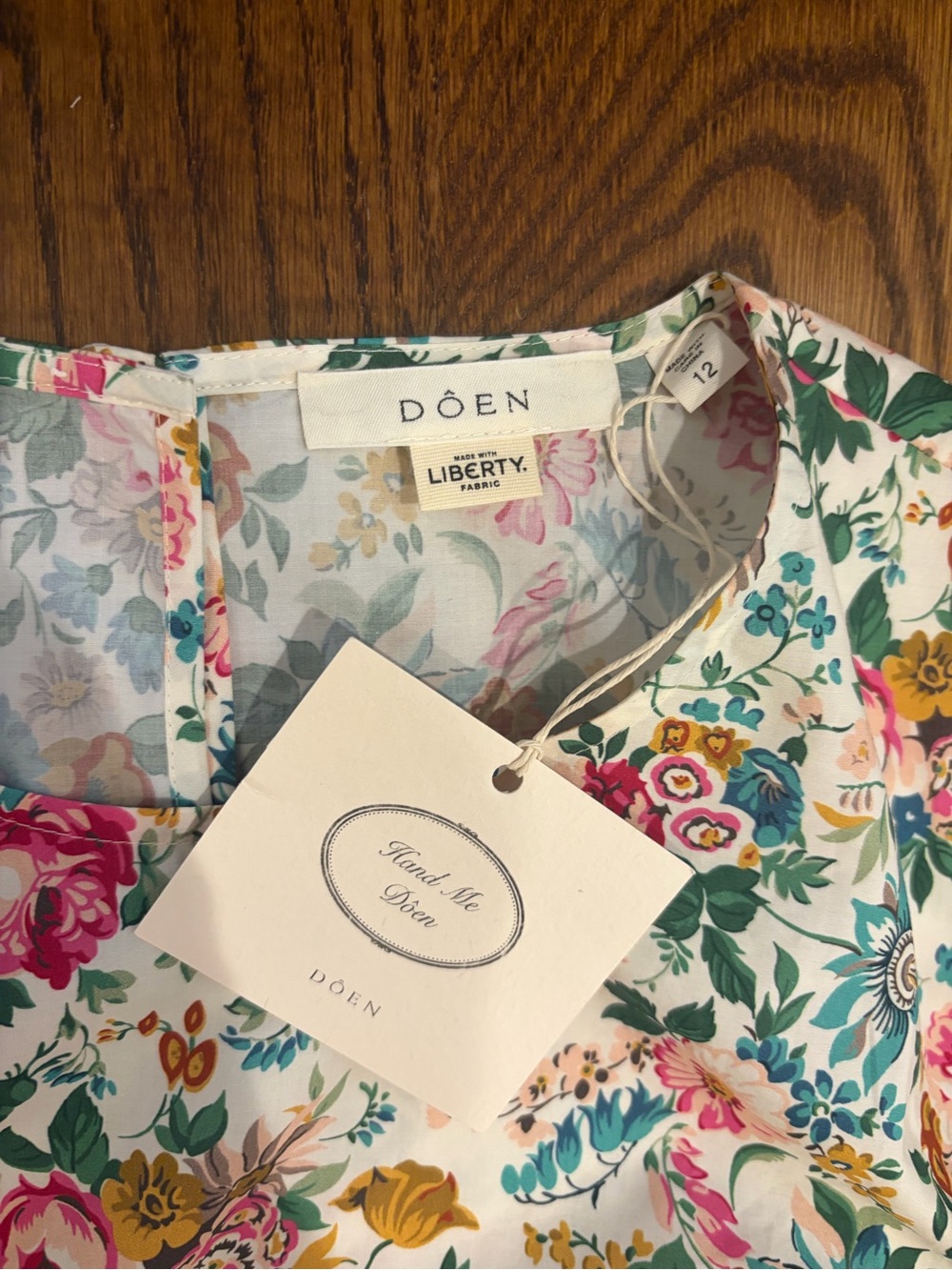 DOEN ADELE LIBERTY ROSE DRESS - Picture 10 of 15